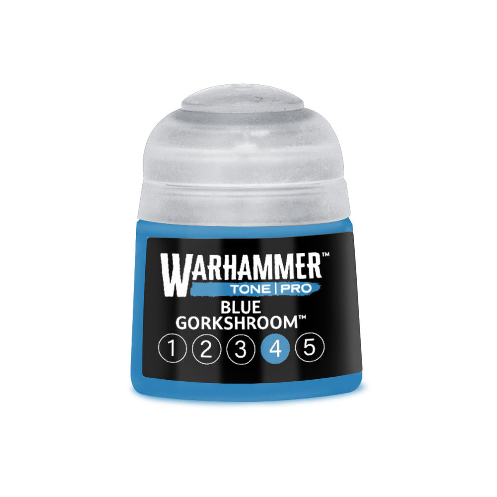 Warhammer Tone Pro Blue Gorkshroom 4 of 5 paint pot