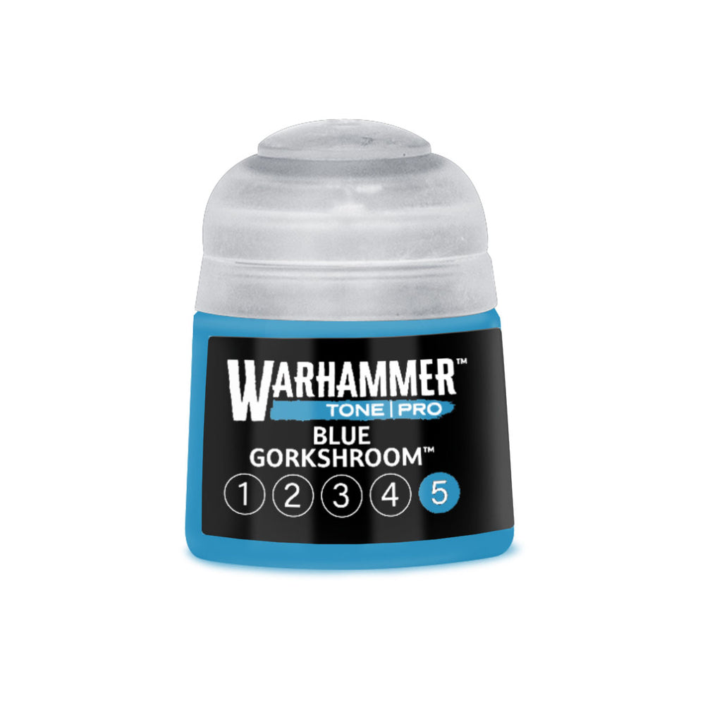 Warhammer Tone Pro Blue Gorkshroom 5 of 5 paint pot