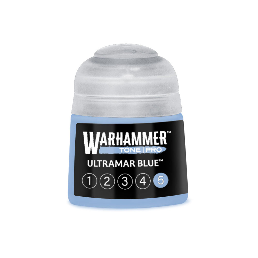 Warhammer Tone Pro Ultramar Blue 5 of 5 paint pot