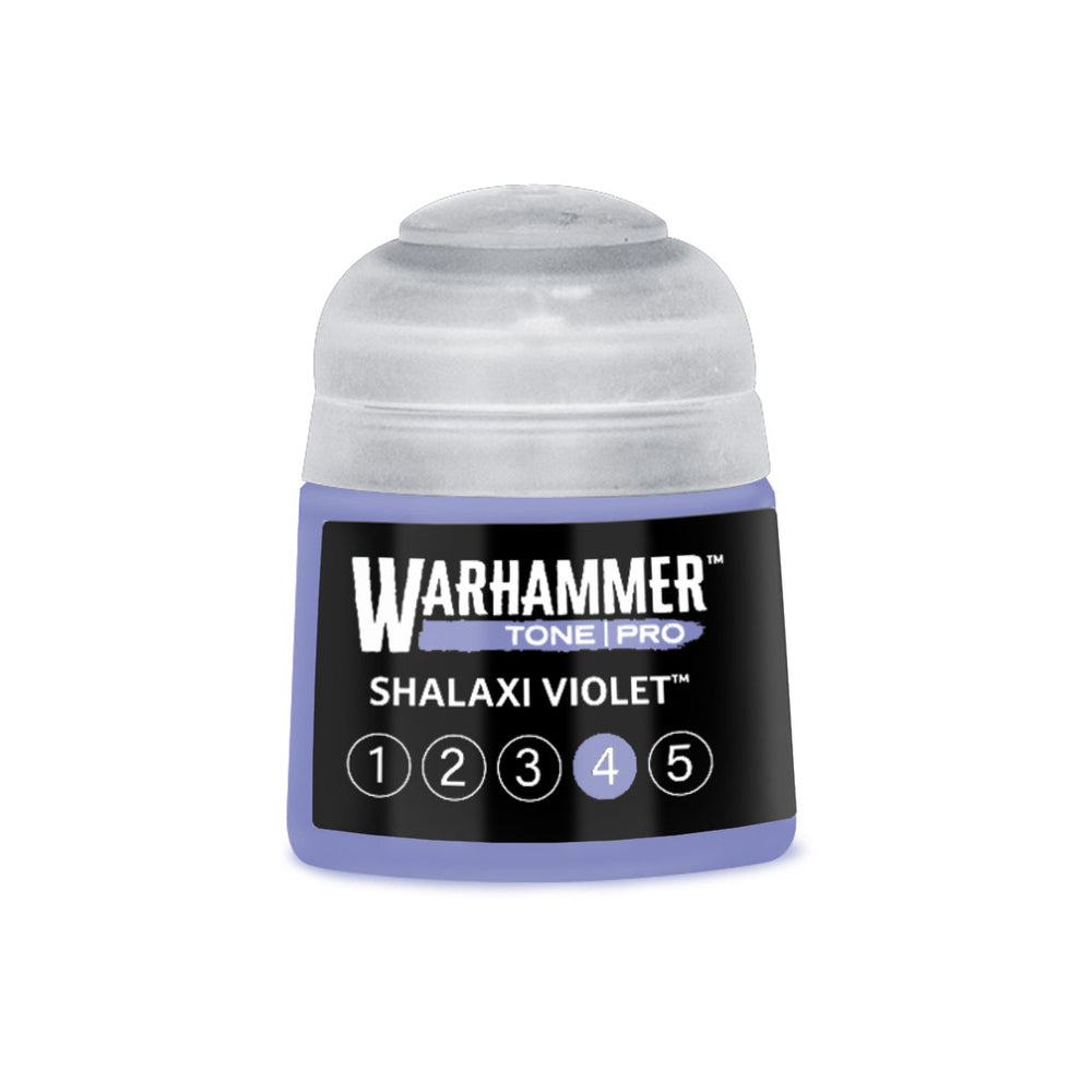 Warhammer Tone Pro Shalaxi Violet 4 of 5 paint pot