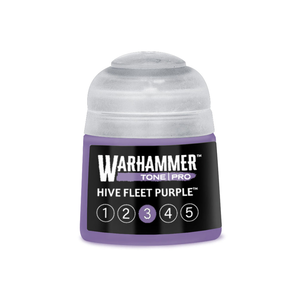 Warhammer Tone Pro Hive Fleet Purple 3 of 5 paint pot