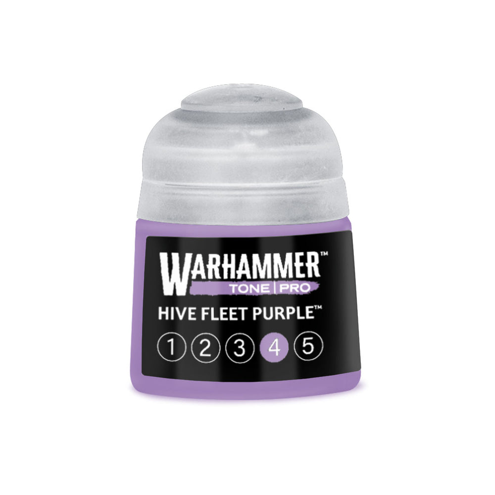Warhammer Tone Pro Hive Fleet Purple 4 of 5 paint pot