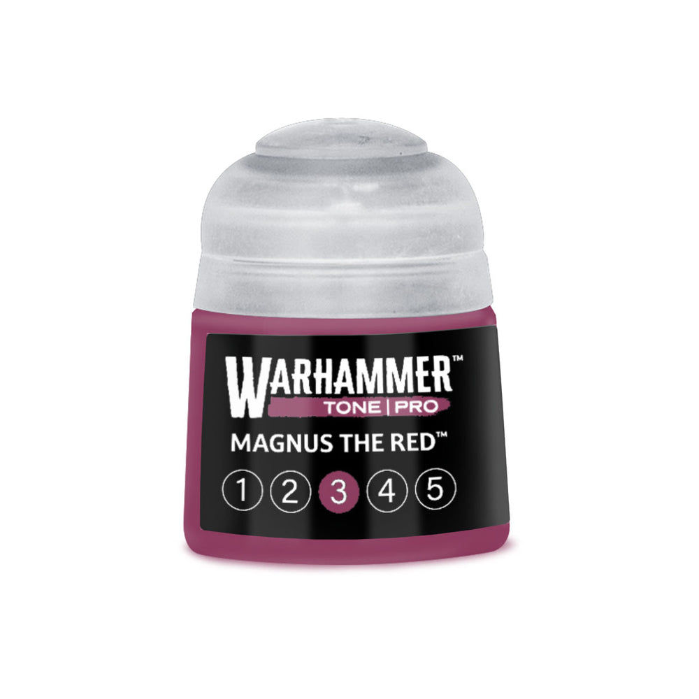 Warhammer Tone Pro Magnus the Red 3 of 5 paint pot