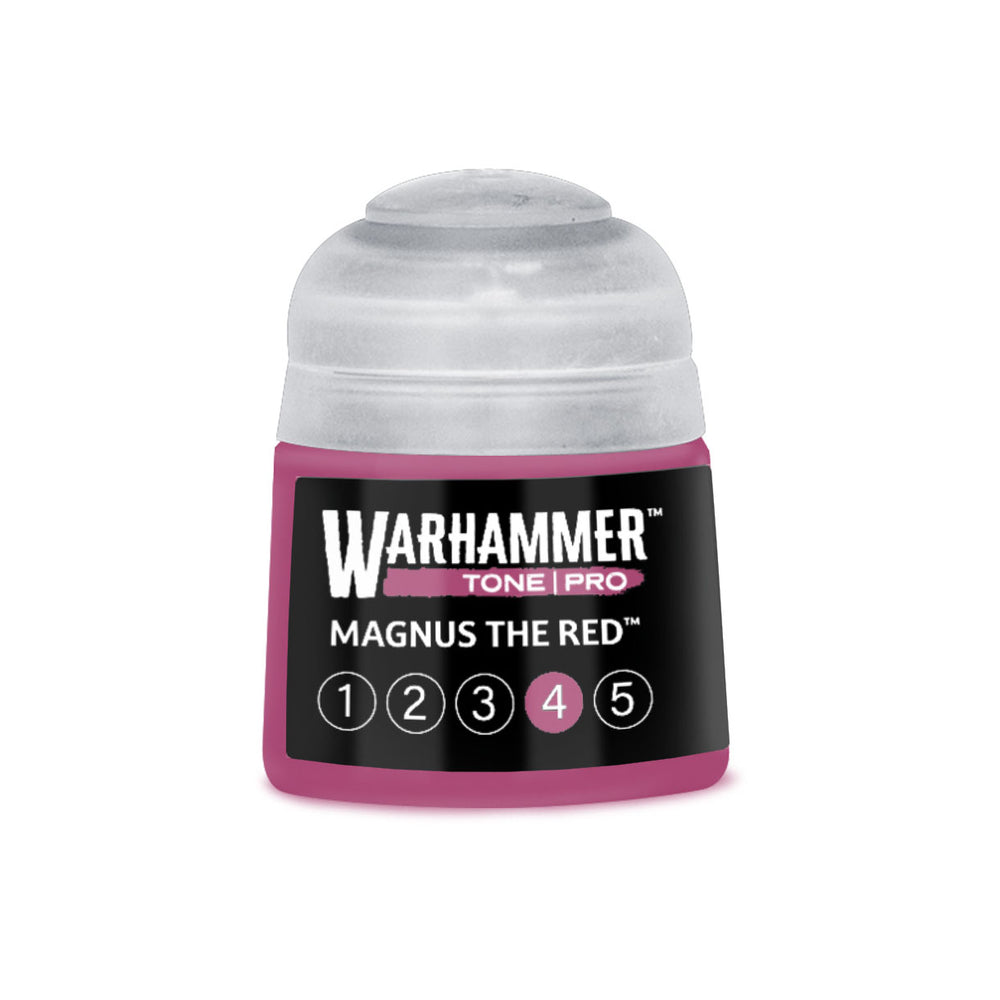Warhammer Tone Pro Magnus the Red 4 of 5 paint pot
