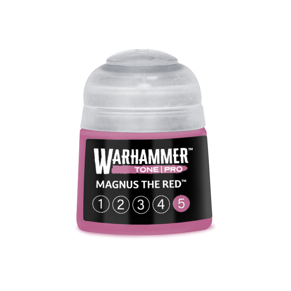 Warhammer Tone Pro Magnus the Red 5 of 5 paint pot