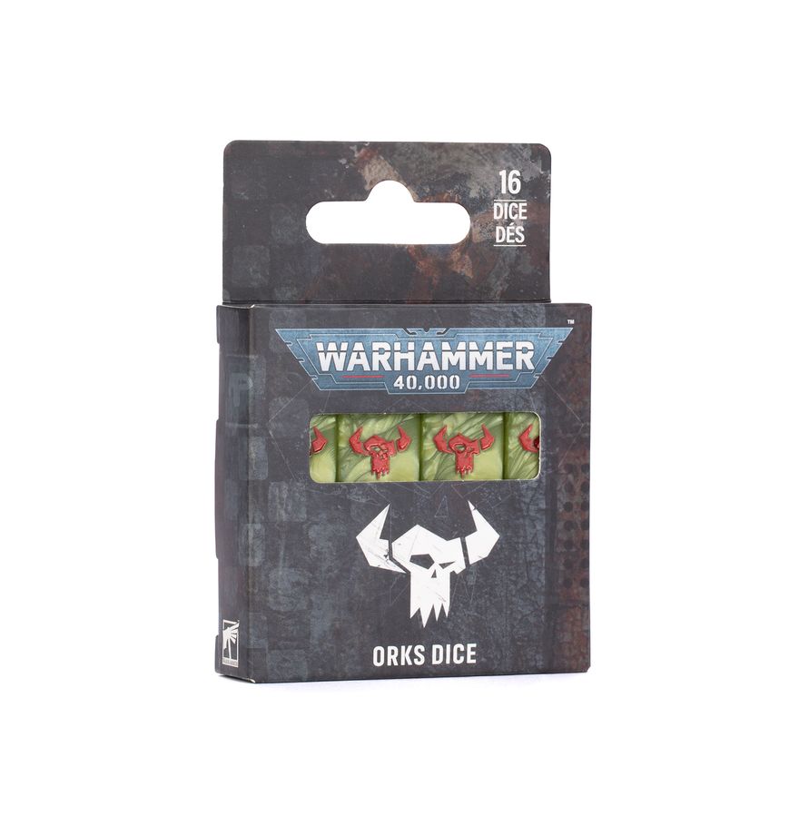 WARHAMMER 40000: ORKS DICE [preorder release date 2026-09-05]