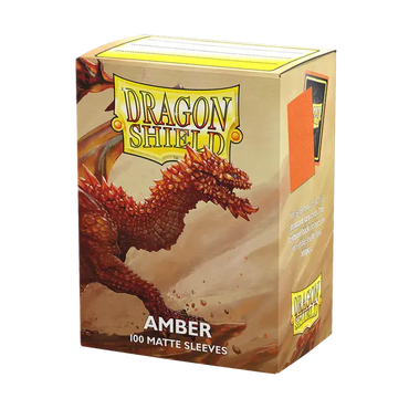 Dragon Shield Matte - Amber