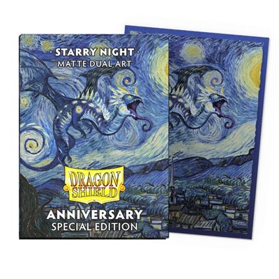 Sleeves: Dragon Shield: Special Edition: Matte DUAL Art: Starry Night (100)