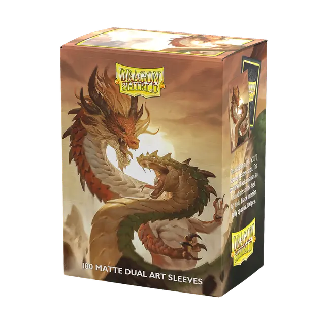 Dragon Shield - Wood Snake 2025 - Matte Dual Art Sleeves - Standard Size