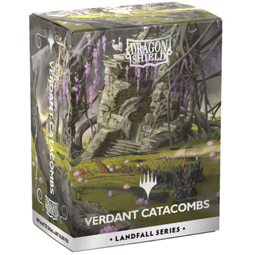 Sleeves: Dragon Shield: Magic: The Gathering: Landfall Series: Verdant Catacombs (100)