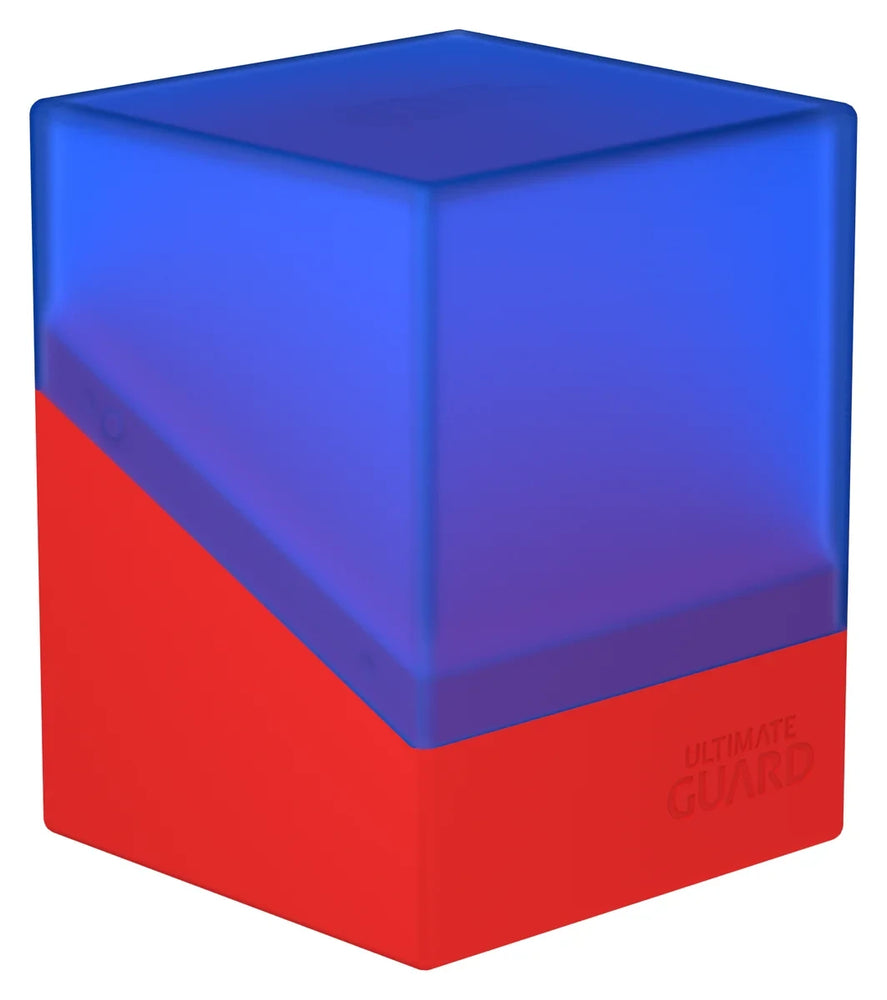 Ultimate Guard - Deck Case - Boulder 100+ - Synergy - Blue Red