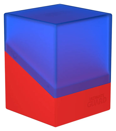 Ultimate Guard - Deck Case - Boulder 100+ - Synergy - Blue Red