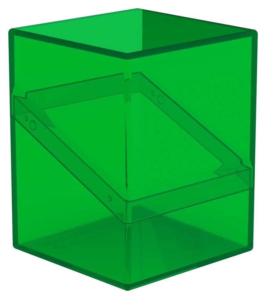Ultimate Guard - Deck Case - Boulder 100+ - Clear Emerald
