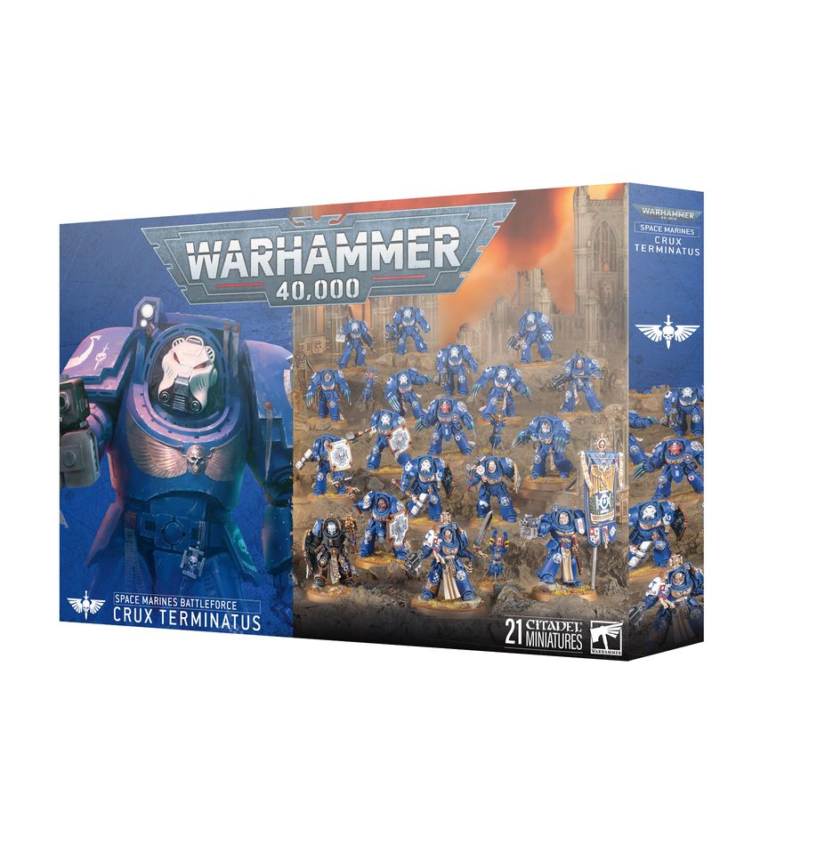 Space Marines Battleforce: Crux Terminatus [Preorder] (Available Nov 8th) (MAX 1 Per Household)