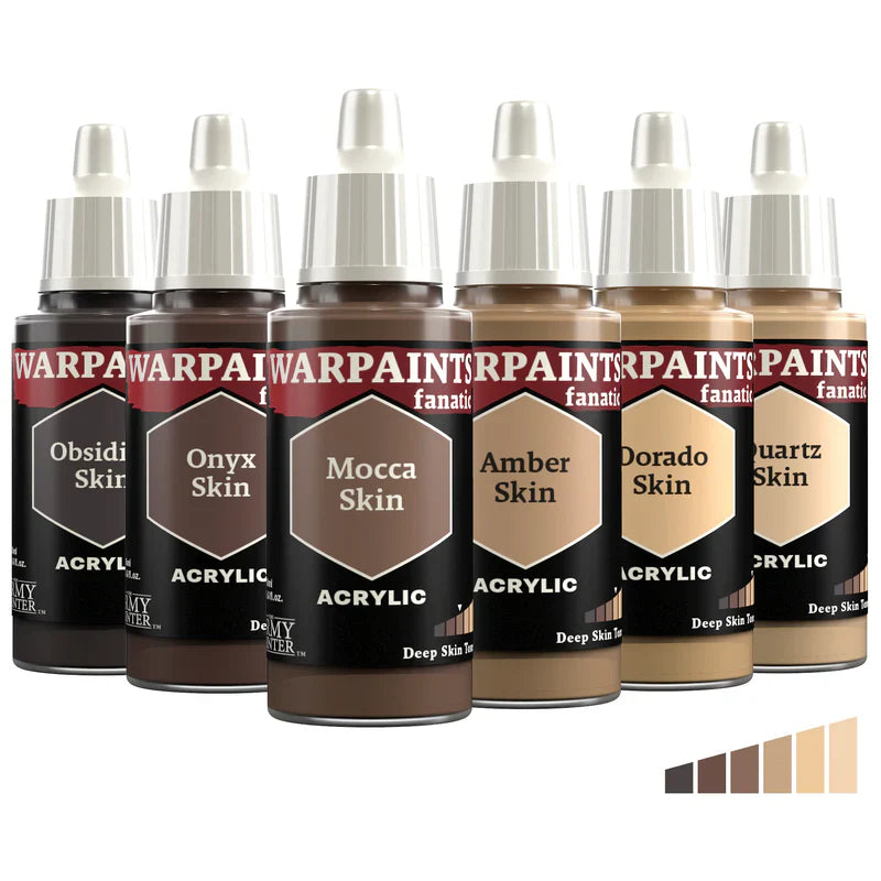 The Army Painter Fanatic Paints: Deep Skin Tones