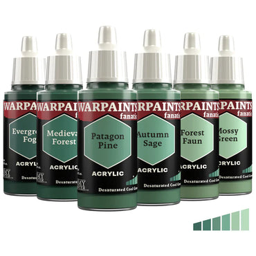The Army Painter Fanatic Paints: Desaturated Cool Greens