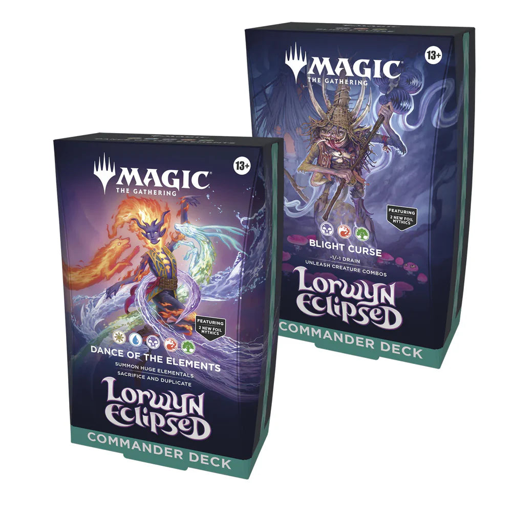 Lorwyn Eclipsed - Commander Deck Set (One of Each)(Preorder)[Available Jan 16th 2026]