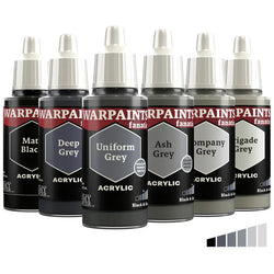 The Army Painter Fanatic Paints: Blacks and Greys