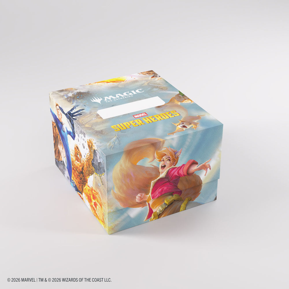 Deck Box: Magic: The Gathering: Marvel Super Heroes: Soft XL(100ct) Side: Fantastic Four/Go Nuts