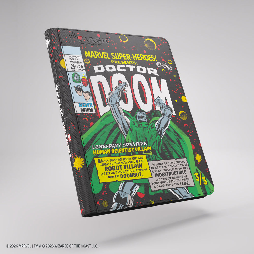 Magic: The Gathering: Marvel Super Heroes: Zip-Up Album 18-pkt: Doctor Doom
