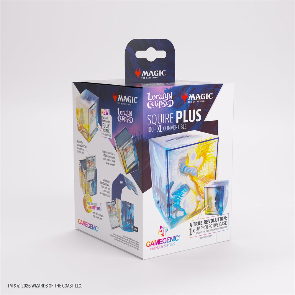 Deck Box: Magic: The Gathering - Lorwyn Eclipsed: Squire Plus XL (100ct): Celestial Reunion