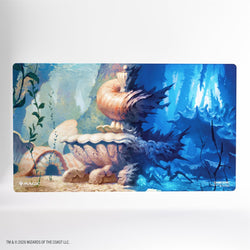 Playmat: Shiny Treatment: Magic: The Gathering - Lorwyn Eclipsed: Hallowed Fountain