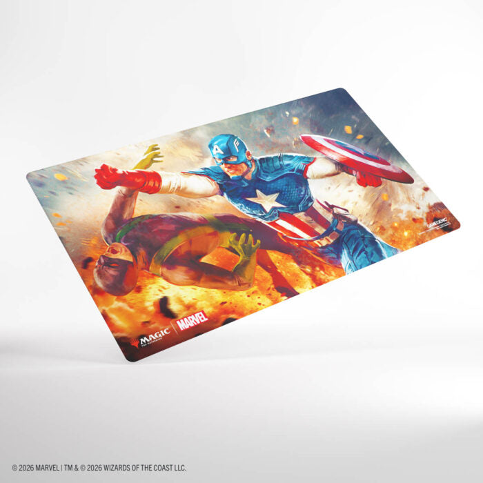 Magic: The Gathering: Marvel Super Heroes: Captain America-Super Soldier: Playmat