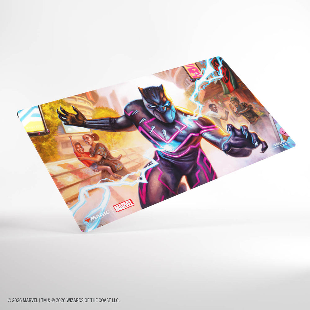Magic: The Gathering: Marvel Super Heroes: Striking Black Panther: Shiny Playmat