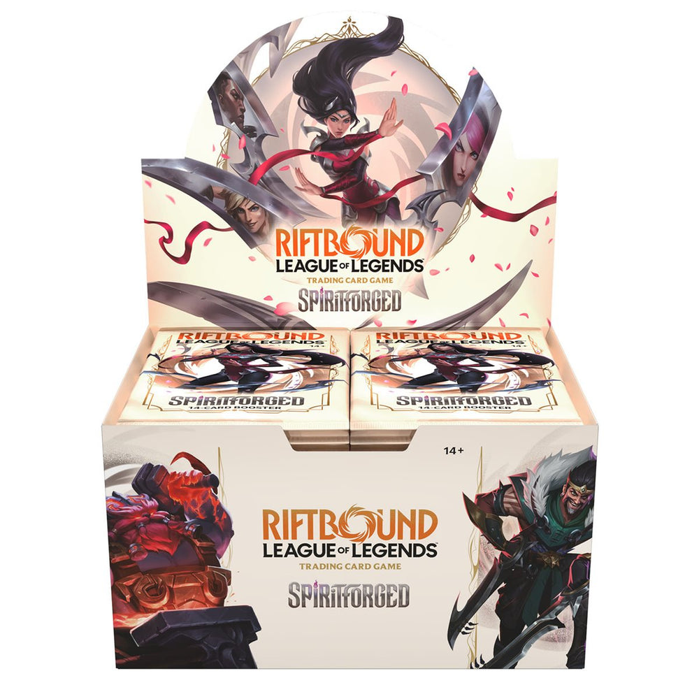 Riftbound: League of Legends - Spiritforged Booster Box **Limit of 2 per household**