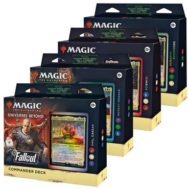 Fallout: Out of the Vault - Commander Deck Case (one of each)