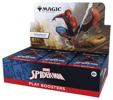 Marvel's Spider-Man - Play Booster Display PRE-ORDER (Release Date Sept 19th)
