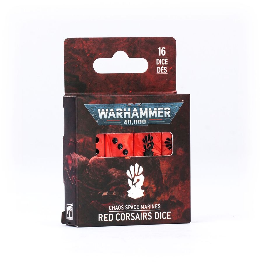 Red Corsairs Dice [PREORDER, Available March 21st]
