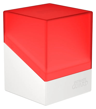 Ultimate Guard - Deck Case - Boulder 100+ - Synergy - Red White