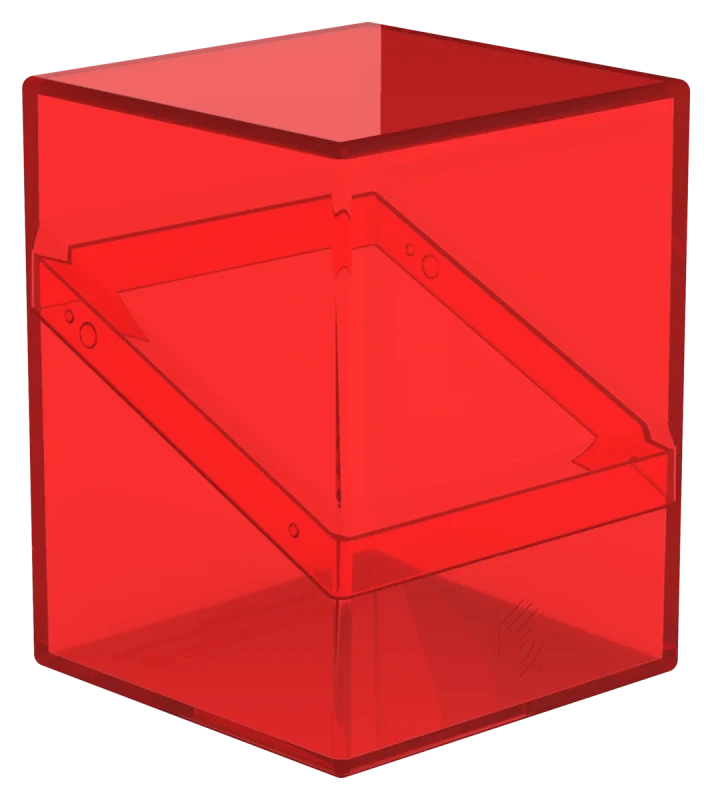 Ultimate Guard - Deck Case - Boulder 100+ - Clear - Ruby
