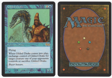 Scanned Card 0090 - Gilded Drake - Urza's Saga