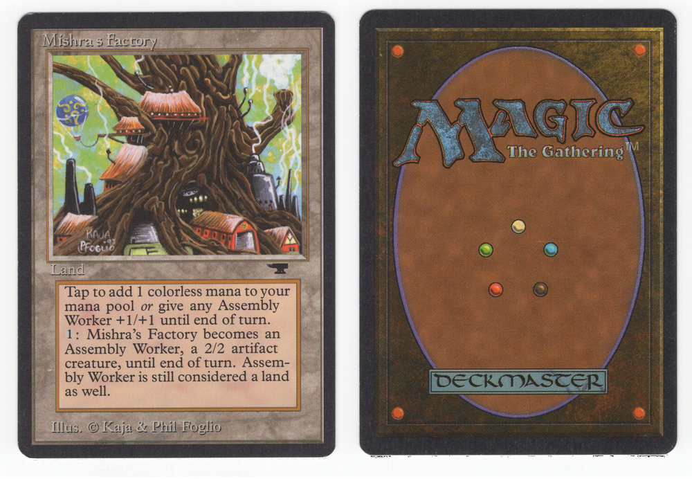 Scanned Card 0112 - Mishra's Factory (Spring) - Antiquities