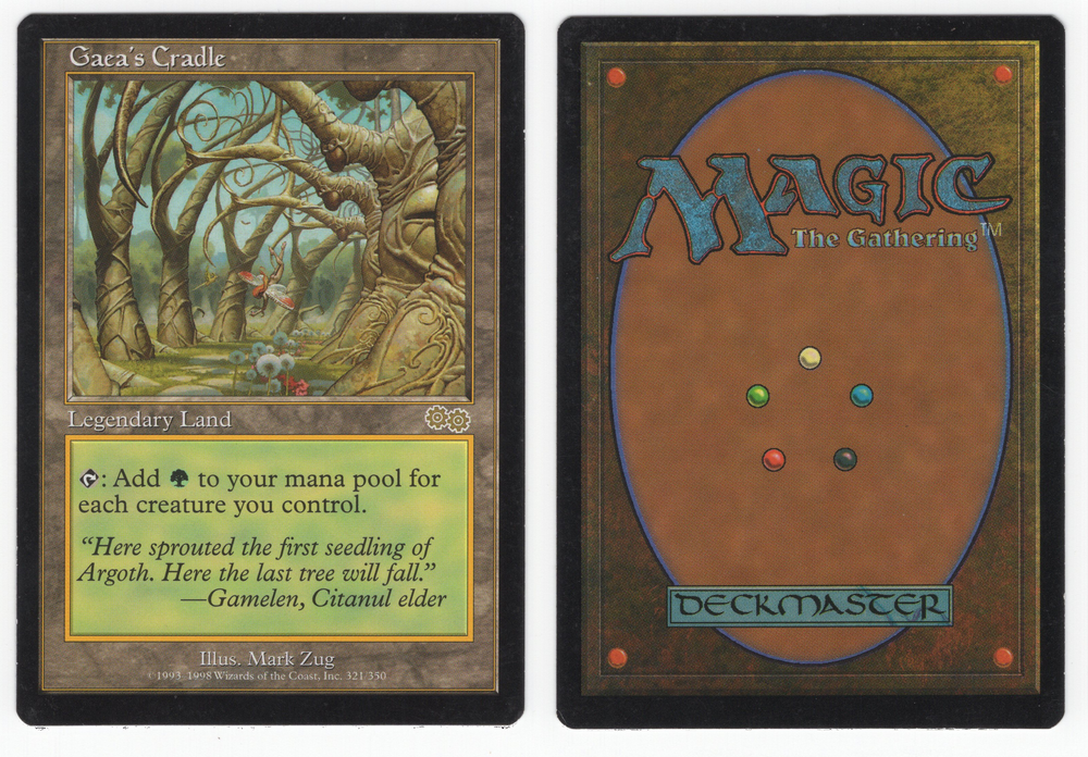 Scanned Card 0114 - Gaea's Cradle - Urza's Saga