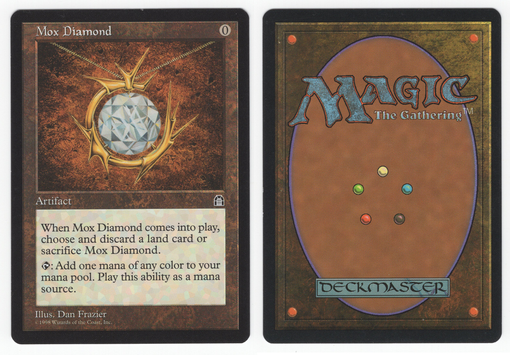 Scanned Card 0117 - Mox Diamond - Stronghold