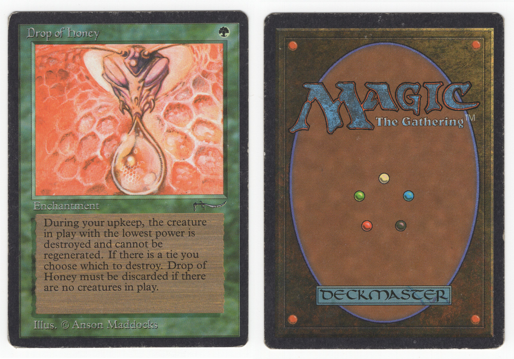 Scanned Card 0120 - Drop of Honey - Arabian Nights