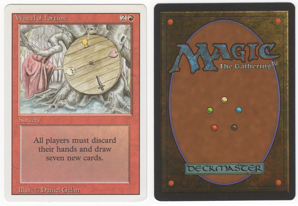 Scanned Card 0122 - Wheel of Fortune - Revised