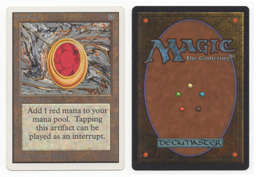Scanned Card 0124 - Mox Ruby - Unlimited