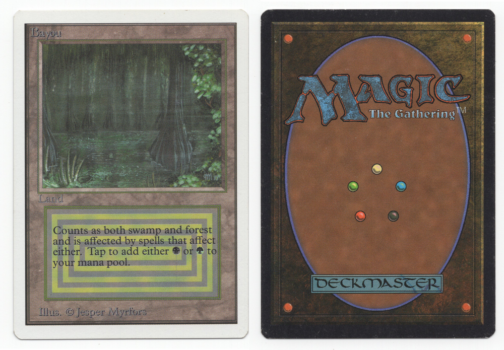 Scanned Card 0126 - Bayou - Unlimited