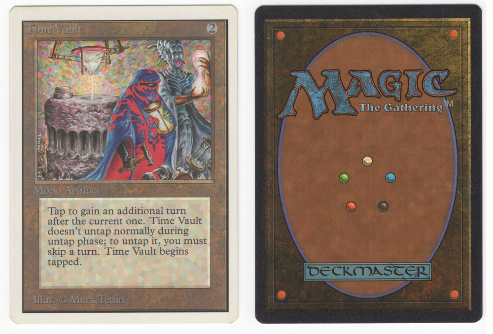 Scanned Card 0104 - Time Vault - Unlimited