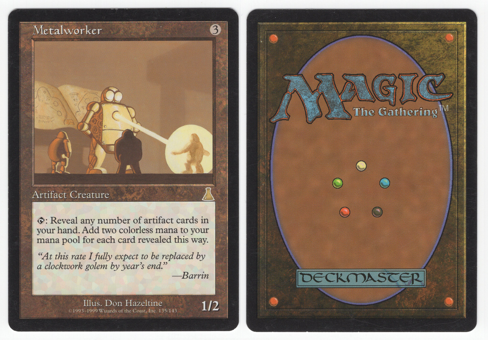 Scanned Card 0133 - Metalworker - Urza's Destiny
