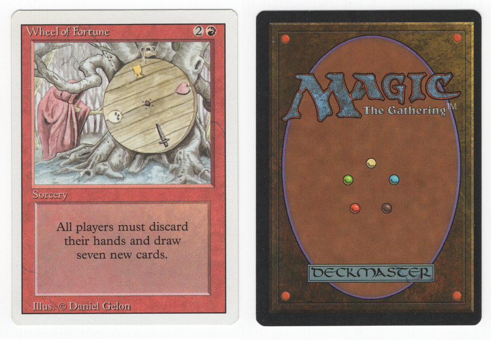 Scanned Card 0099 - Wheel of Fortune - Revised