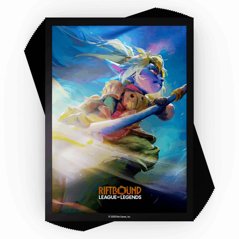Sleeves: Riftbound: Unleashed Art Sleeves - Poppy
