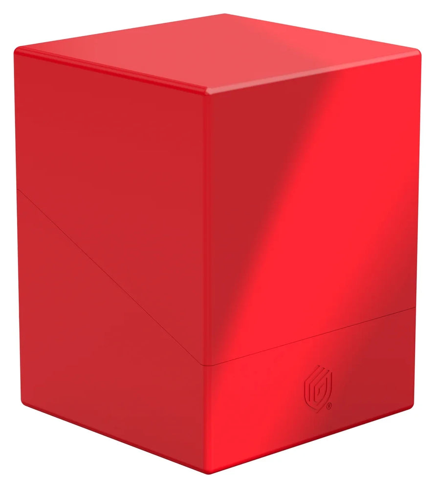 Ultimate Guard - Deck Case - Boulder 100+ - Solid Red