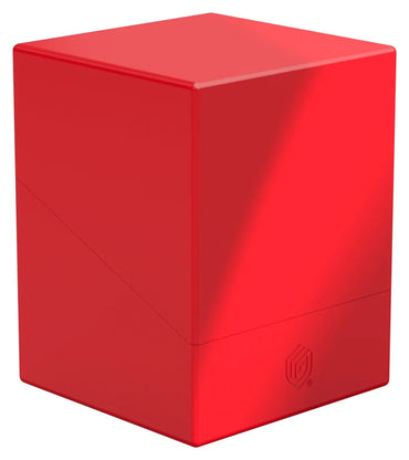Ultimate Guard - Deck Case - Boulder 100+ - Solid Red