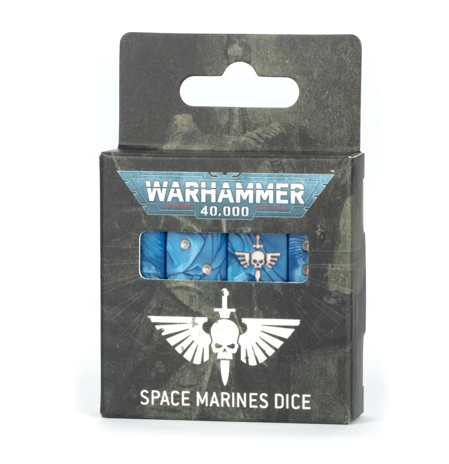 Space Marines Dice Set [Available Oct 14th, 2023]