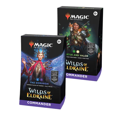 Wilds of Eldraine Commander Deck Set